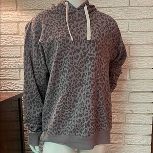 Buffalo David Bitton Leopard Print Hoodie